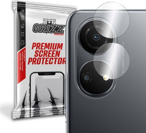 Υβριδικό Προστατευτικό Κάμερας GrizzGlass για Honor Play 30 Plus - Σετ 2 Τεμαχίων