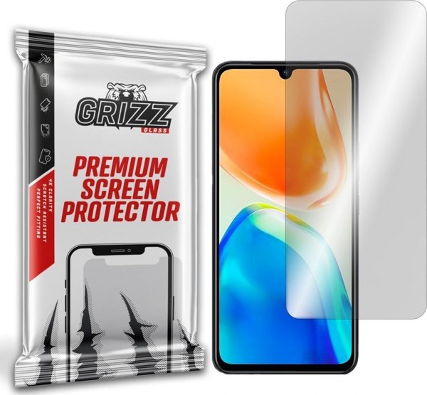 GrizzGlass Υβριδικό Γυαλί Προστασίας για Vivo V25e - Εύκολη Τοποθέτηση & Oleophobic Επίστρωση