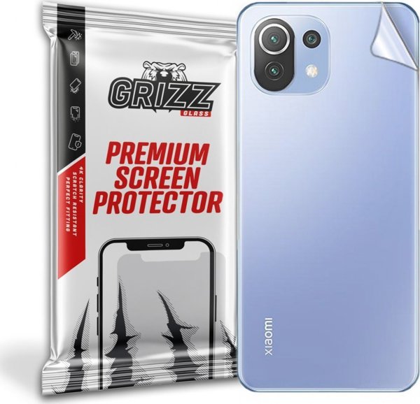 GrizzGlass Προστατευτική Μεμβράνη Πλάτης SatinSkin για Xiaomi 11 Lite - Αντιχαρακτική & Εύκολη Τοποθέτηση