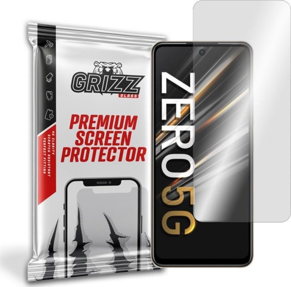 GrizzGlass Υδρογέλη Φιλμ Προστασίας Οθόνης για Infinix Zero 5G, Full Cover, Anti-Scratch, 1 Τεμάχιο