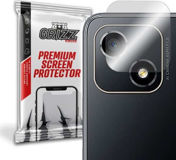 Υβριδικό Γυαλί Κάμερας GrizzGlass για Honor Play 30 - Σετ 2 Τεμαχίων, Εύκαμπτο Προστατευτικό Φακού
