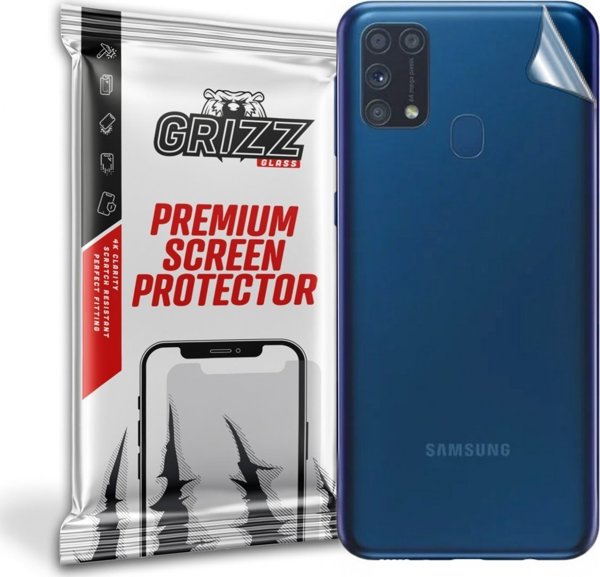 GrizzGlass Προστατευτικό Φιλμ Πίσω Όψης SatinSkin για Samsung Galaxy M31 - Αντιχαρακτική Μεμβράνη