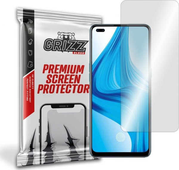GrizzGlass Υβριδικό Γυαλί για Oppo A93 5G - Ανθεκτική Προστασία Οθόνης με Oleophobic Επίστρωση