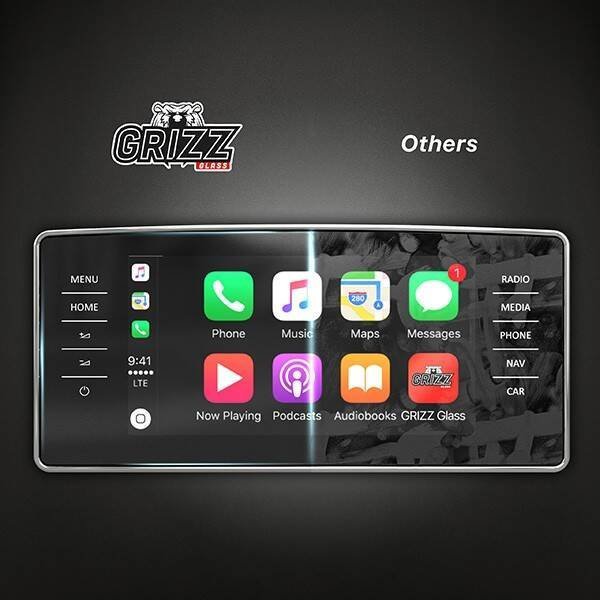 Matte GrizzGlass CarDisplay Protection KTM 1390 Super Duke R EVO 5" 2024