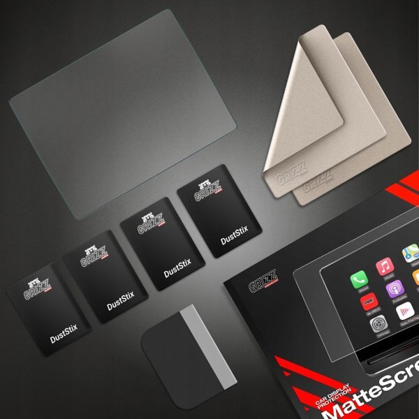 Matte GrizzGlass CarDisplay Protection KTM 1390 Super Duke R EVO 5" 2024