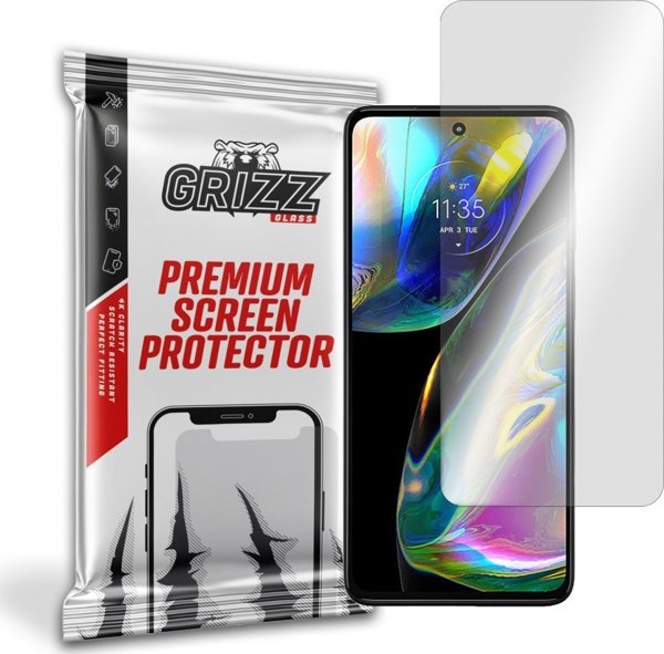 GrizzGlass Υβριδικό Γυαλί για Motorola Moto G71s - Ανθεκτικό Προστατευτικό Οθόνης, Εύκολη Τοποθέτηση