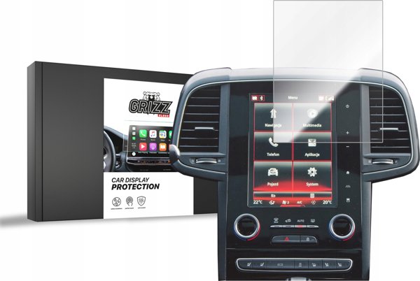 GrizzGlass Folia ceramiczna GrizzGlass CarDisplay Protection do Renault Koleos 2 8,7" 2017