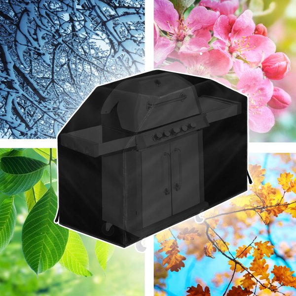 Κάλυμμα γκριλ Hobbygarden BBQCZA1, μαύρο