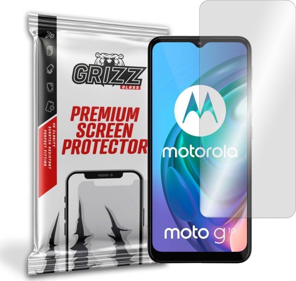 GrizzGlass Υβριδικό Γυαλί Προστασίας για Motorola Moto G10 Power, Ανθεκτικό, Εύκολη Τοποθέτηση