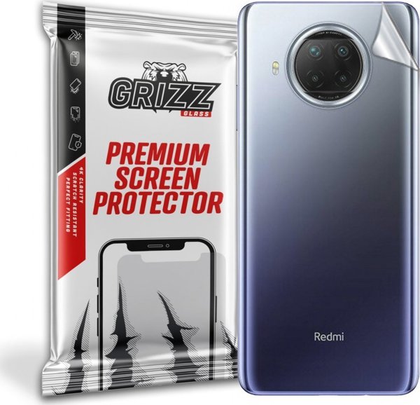 GrizzGlass Προστατευτική Μεμβράνη Πλάτης SatinSkin για Xiaomi Redmi Note 9 5G, Εύκολη Τοποθέτηση, Διαφανές