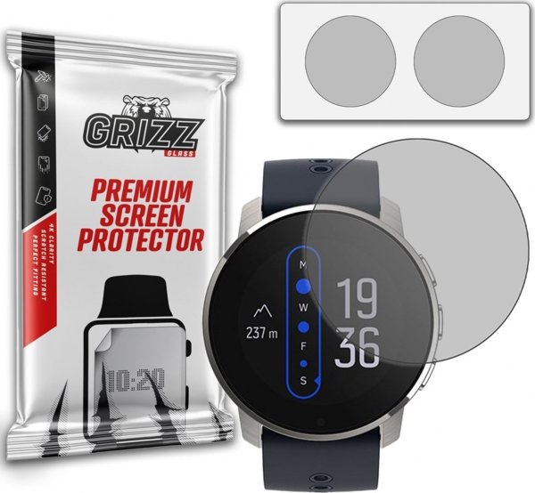 GrizzGlass Ματ Προστατευτικό Φιλμ Οθόνης για Suunto 9 Peak - Anti-Glare & Anti-Fingerprint