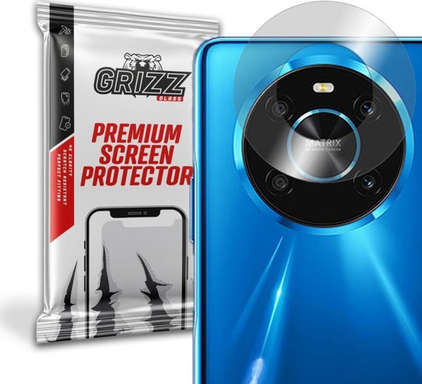 GrizzGlass Υβριδικό Γυαλί Κάμερας για Honor X9 4G, Προστατευτικό Φακού 2 Τεμάχια