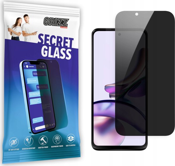 GrizzGlass Σκλό πριβατίζουσκε GrizzGlass SecretGlass Motorola Moto G13