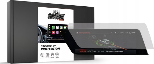 GrizzGlass Matte Προστασία Οθόνης Αυτοκινήτου για BMW 1 F40 (2019-2023) - Αντιθαμβωτικό Προστατευτικό Οθόνης