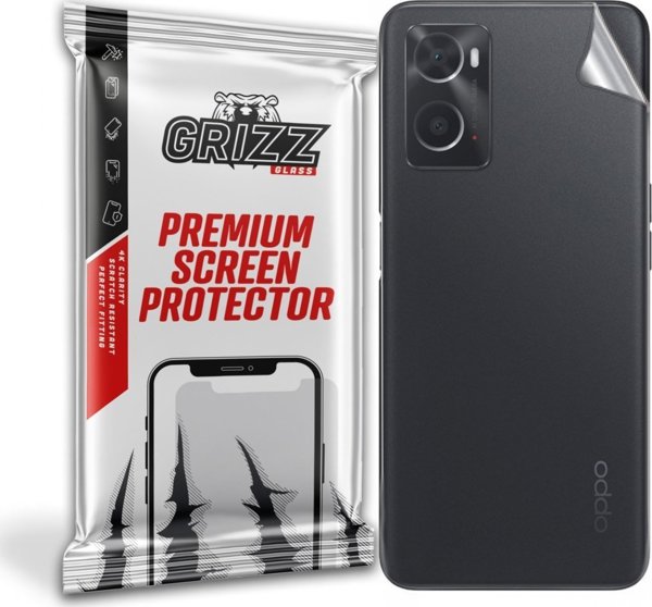 GrizzGlass Προστατευτική Μεμβράνη Πλάτης SatinSkin για Oppo A76 – Εύκολη Τοποθέτηση & Satin Φινίρισμα
