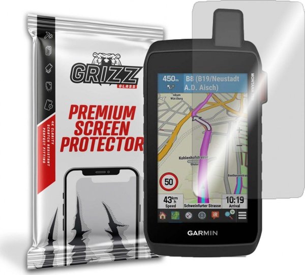 GrizzGlass Υβριδικό Γυαλί Προστασίας Οθόνης για Garmin Montana 750i