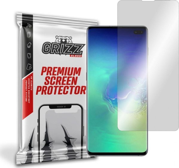 GrizzGlass Προστατευτική Μεμβράνη Υδρογέλης για Samsung Galaxy S10+ Plus - Full Cover, Ανθεκτική, Εύκολη Τοποθέτηση