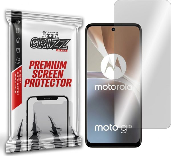 GrizzGlass Προστατευτικό Οθόνης Υδρογέλης για Motorola Moto G32, Full Coverage, Anti-Scratch, Διάφανο