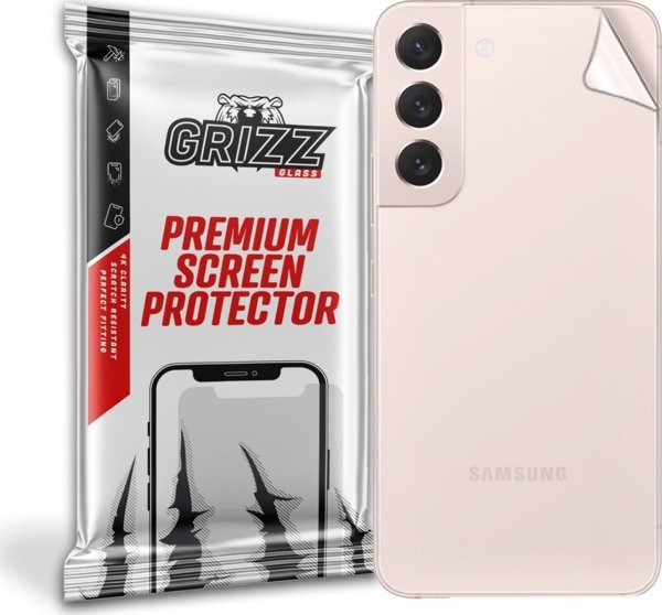 GrizzGlass Προστατευτική Μεμβράνη Πλάτης Samsung Galaxy S22+ Plus SatinSkin, Εύκολη Τοποθέτηση, Διαφανής