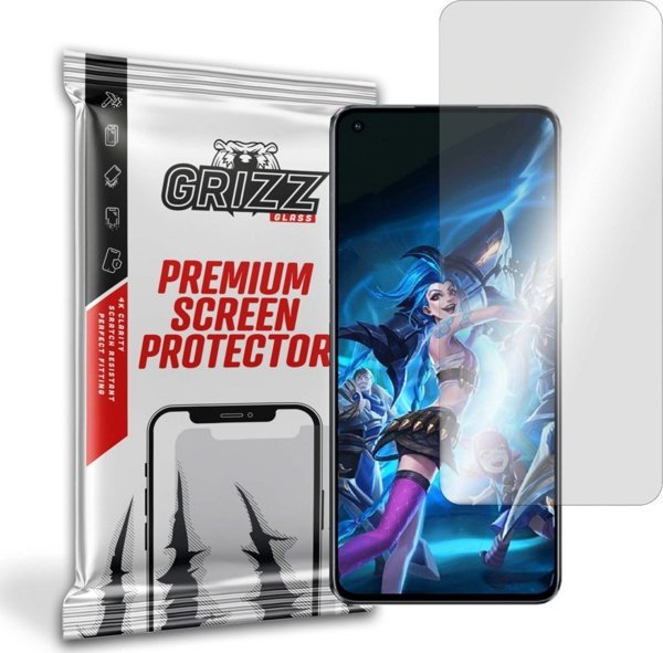 GrizzGlass Υβριδικό Γυαλί Προστασίας για Oppo Reno 7 Pro League Of Legends 5G, Ανθεκτικό & Εύκολη Τοποθέτηση
