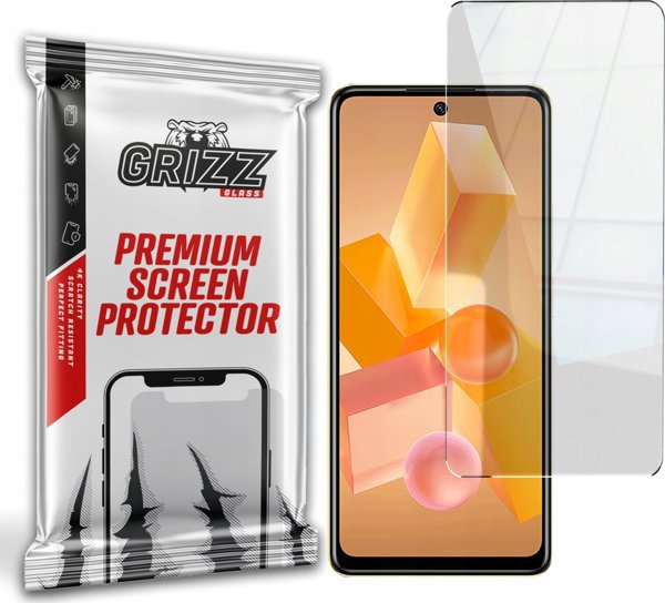 GrizzGlass Υβριδικό γυαλί GrizzGlass HybridGlass για Infinix Hot 40i