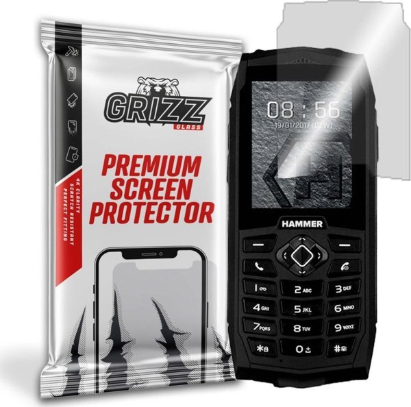 GrizzGlass Υβριδικό Γυαλί Προστασίας Οθόνης για MyPhone Hammer 3 - Ανθεκτικό & Αντιχαρακτικό