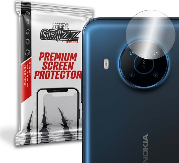 GrizzGlass Υβριδικό Προστατευτικό Κάμερας για Nokia X100, 2 Τεμάχια, Anti-Scratch, Διαφανές
