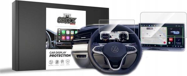 GrizzGlass CeramicFilm Προστατευτική Μεμβράνη Οθόνης για Volkswagen Passat B9 15" 2024 [2in1] - GRZ8846