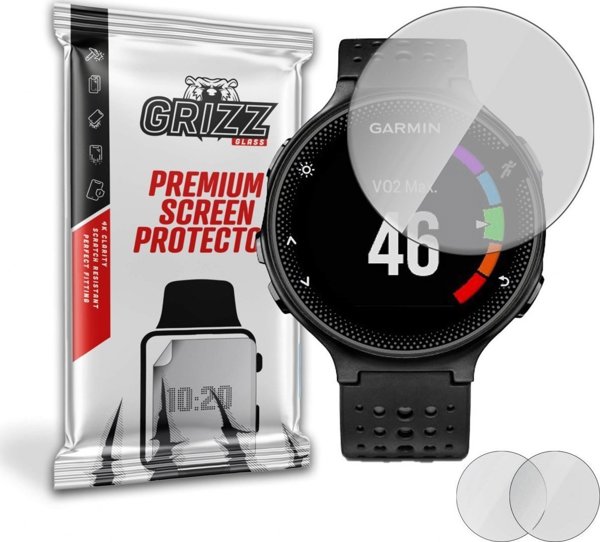 GrizzGlass Ματ Προστατευτικό Φιλμ Οθόνης για Garmin Forerunner 235, Αντιθαμβωτικό, Anti-Fingerprint, Εύκολη Τοποθέτηση