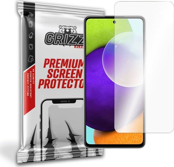 GrizzGlass Μεμβράνη Υδρογέλης για Samsung Galaxy A52 - Προστασία Οθόνης Full Cover - Ανθεκτικό Υλικό, Διαφανές