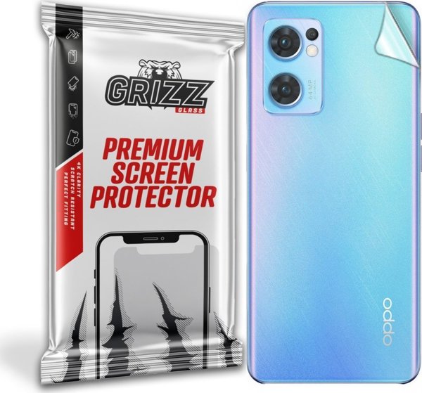 GrizzGlass Προστατευτική Μεμβράνη Πλάτης SatinSkin για Oppo Reno 7 SE 5G, Εύκαμπτη, Ανθεκτική σε Γρατζουνιές