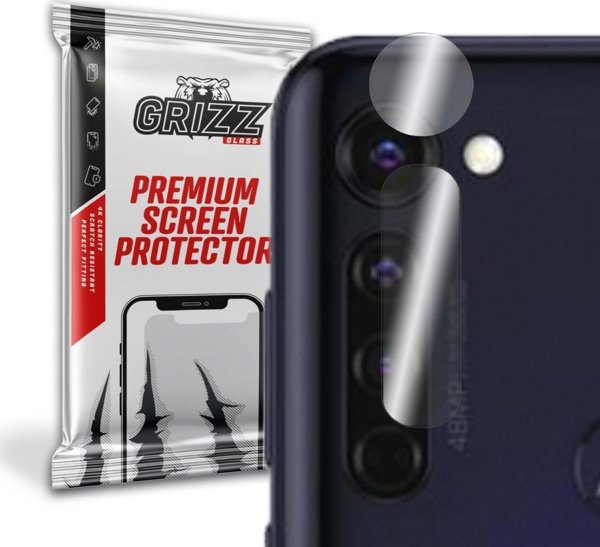 Υβριδικό Γυαλί Κάμερας GrizzGlass Για Motorola Moto G Pro, Προστασία Φακού, 2 Τεμάχια