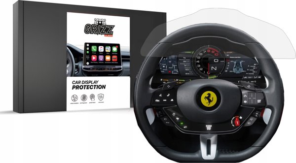 Matte GrizzGlass CarDisplay Protection Ferrari SF90