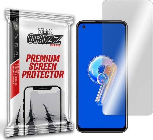 GrizzGlass Υβριδικό Γυαλί Προστασίας Οθόνης για Asus ZenFone 9, Ανθεκτικό & Εύκολη Τοποθέτηση