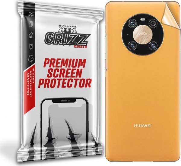 GrizzGlass Προστατευτική Μεμβράνη Πλάτης για Huawei Mate 40 Pro 5G - SatinSkin Anti-Scratch Film