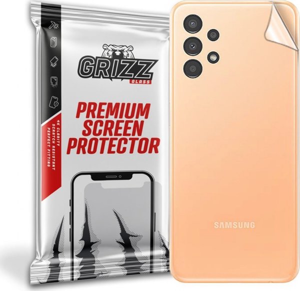 GrizzGlass Προστατευτικό Πίσω Φύλλο για Samsung Galaxy A13 - SatinSkin Folia - Ανθεκτική Προστασία από Γρατζουνιές