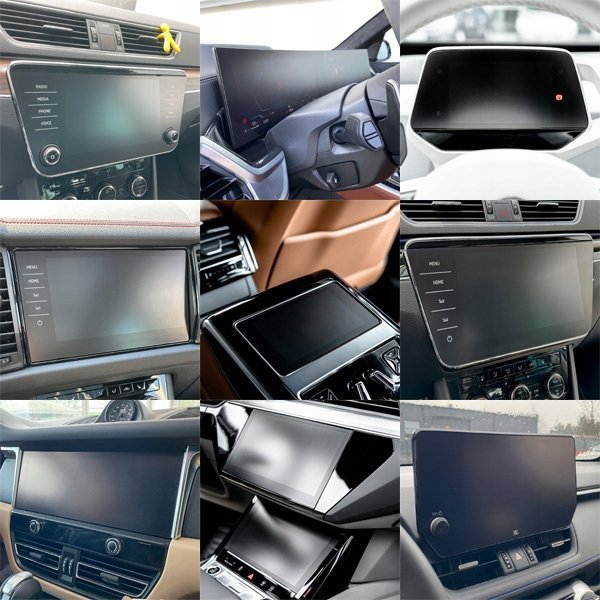 Matte GrizzGlass CarDisplay Protection Opel Corsa F 10" 2020 [2in1]