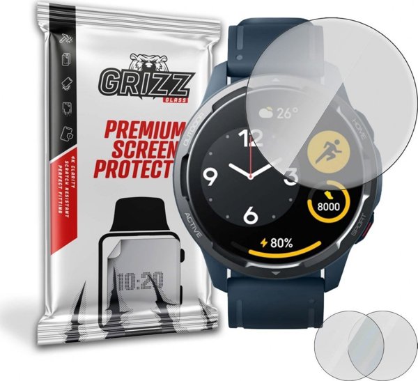 GrizzGlass Προστατευτικό Φιλμ Οθόνης Ματ για Xiaomi Watch Color 2, Αντιθαμβωτικό, Εύκολη Τοποθέτηση