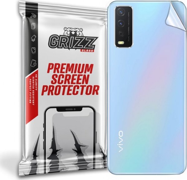 GrizzGlass Προστατευτικό Φύλλο Πλάτης SatinSkin για Vivo Y11s - Satin Φινίρισμα, Αντιχαρακτική Προστασία