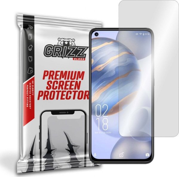 GrizzGlass Υβριδικό Γυαλί Προστασίας Οθόνης για OUKITEL C21, Ανθεκτικό & Εύκολη Τοποθέτηση