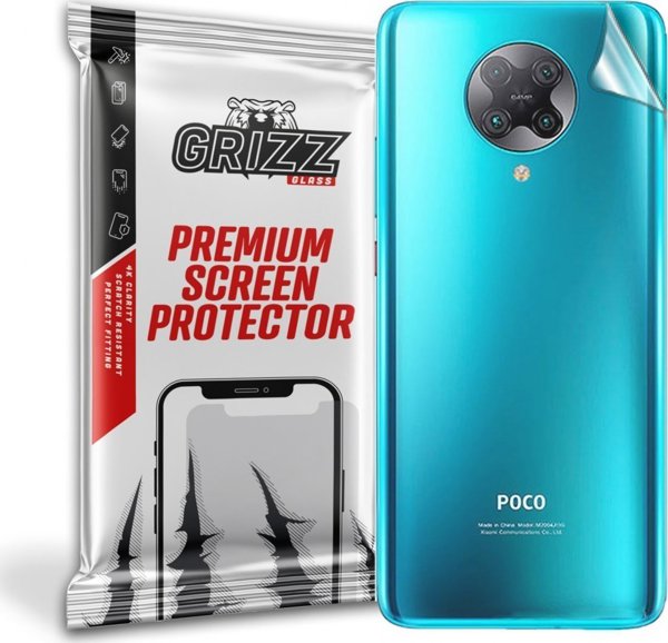 GrizzGlass Πίσω Μεμβράνη Προστασίας για Xiaomi POCO F2 Pro 5G, SatinSkin, Αυτοκόλλητο Προστατευτικό Anti-Scratch