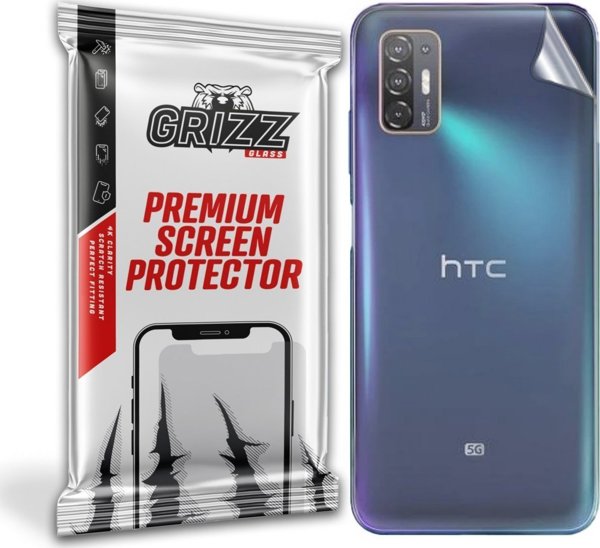 GrizzGlass Προστατευτική Μεμβράνη Πλάτης για HTC Desire 21 Pro 5G, SatinSkin, Διάφανη