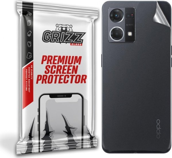 GrizzGlass Μεμβράνη Προστασίας Πίσω Όψης για Oppo Reno 8 4G - SatinSkin Anti-Scratch Film