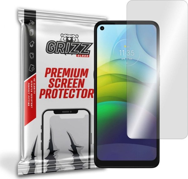 GrizzGlass Υβριδικό Γυαλί Προστασίας για Motorola Moto G9 Power, Ανθεκτικό, Oleophobic Coating