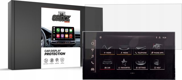 Ματ GrizzGlass Προστασία Οθόνης Αυτοκινήτου Audi Q5 Sport Back