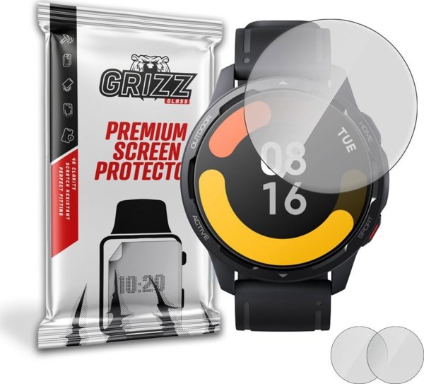 GrizzGlass Ματ Προστατευτική Μεμβράνη Οθόνης για Xiaomi Watch S1 Active, Anti-Glare & Anti-Fingerprint