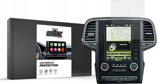 GrizzGlass Προστατευτικό Οθόνης Matte για Renault Megane Grand Coupe - Αντιθαμβωτική Προστασία Οθόνης Αυτοκινήτου