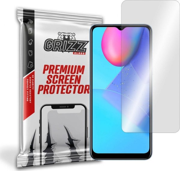 GrizzGlass Υβριδικό Γυαλί Προστασίας Οθόνης για Vivo Y12s 2021, Ανθεκτικό, Εύκολη Τοποθέτηση