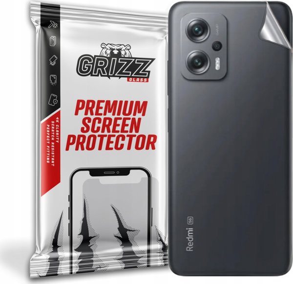 GrizzGlass Προστατευτικό Πίσω Grizz Xiaomi Redmi Note 11T Pro+