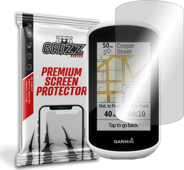 GrizzGlass Υβριδικό Γυαλί Προστασίας Οθόνης για Garmin Edge Explore